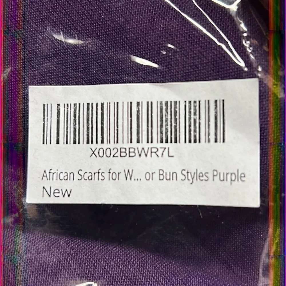 🔥5/20🔥 Harewom Purple Scarf 64/35 NIP